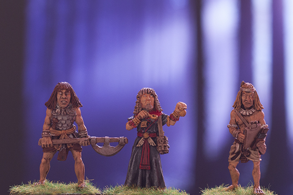 court personalities, dark fable miniatures